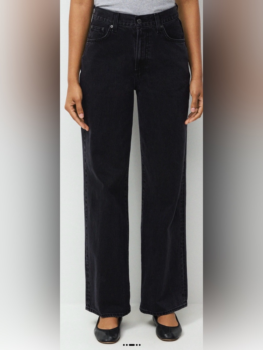 Aritzia Denim Forum The Farrah Hi-Rise Wide Jean